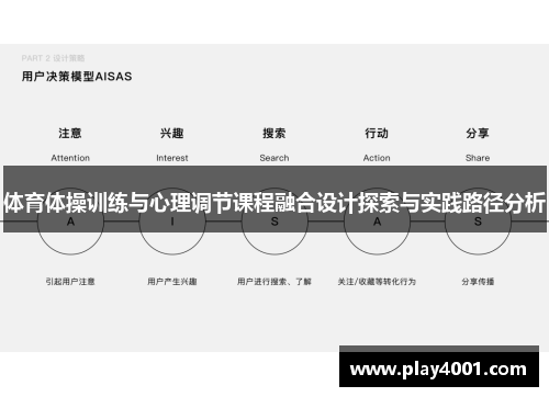 体育体操训练与心理调节课程融合设计探索与实践路径分析